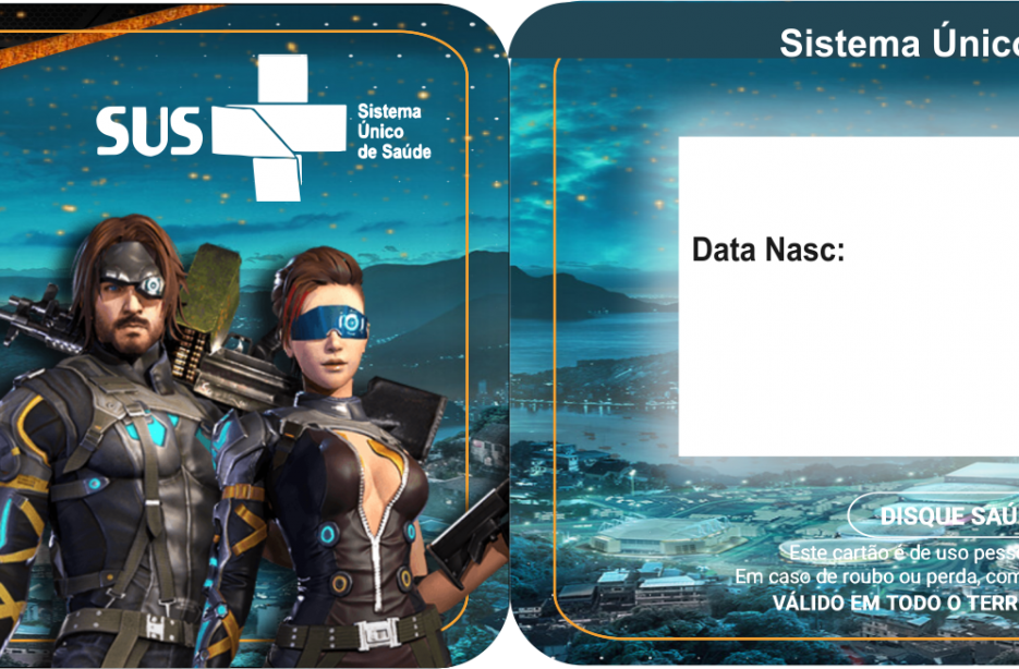 Cartão SUS Free Fire - Digital Grátis