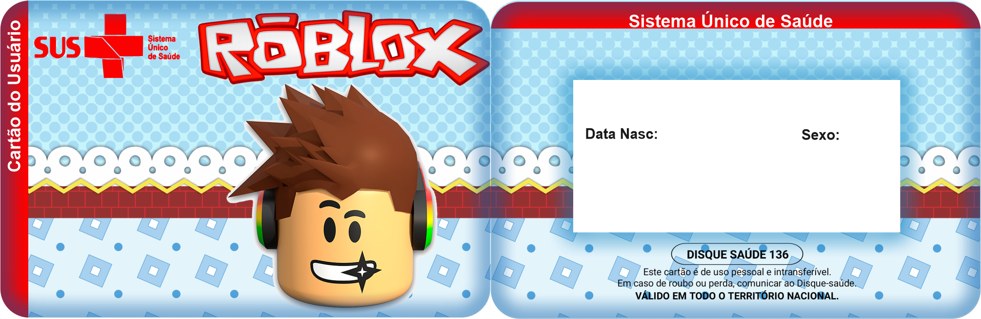 Moldura Roblox - Imagem Legal