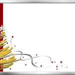 Desenho o Papai Noel Infantil Moldura de Natal PNG - Digital Grátis