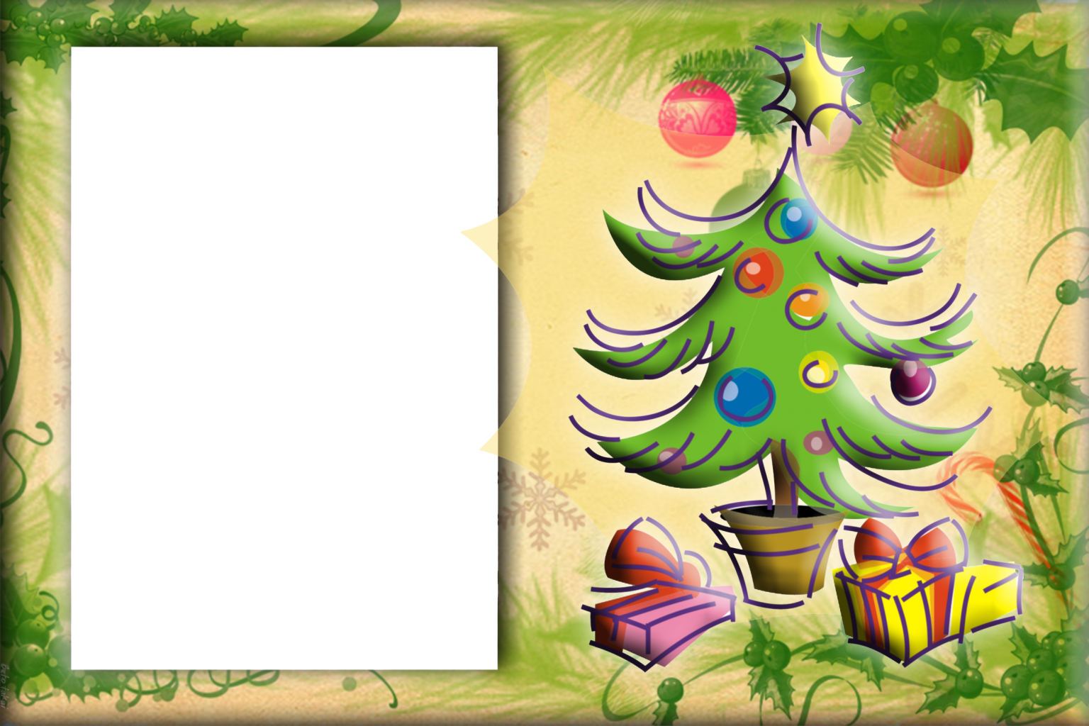 Molduras Natal Png - Christmas Borders Transparent Background, Png