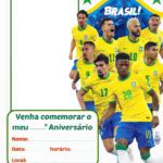 Convite Copa do Mundo