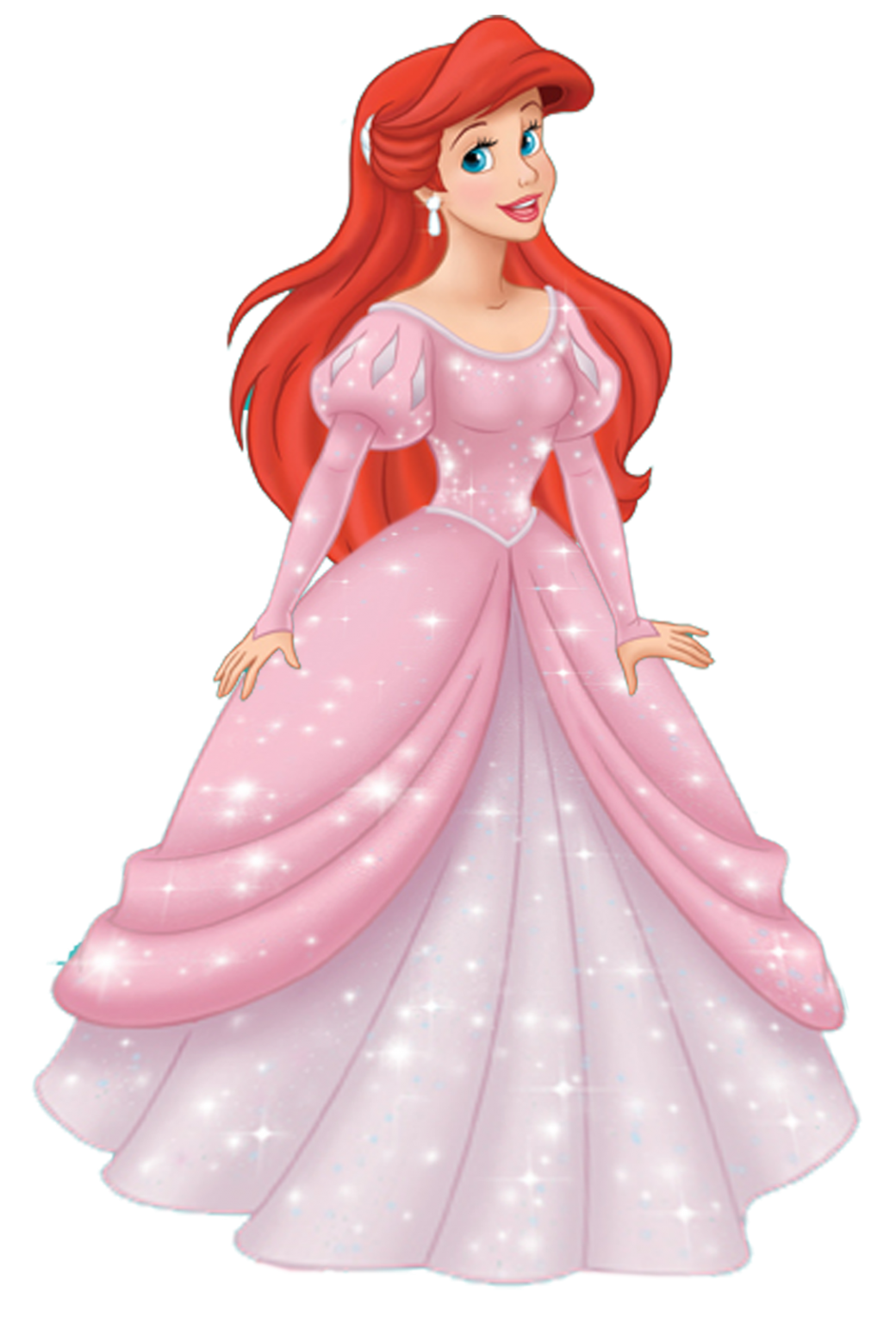 Desenho Vestido Rosa Ariel PNG Digital Gr tis