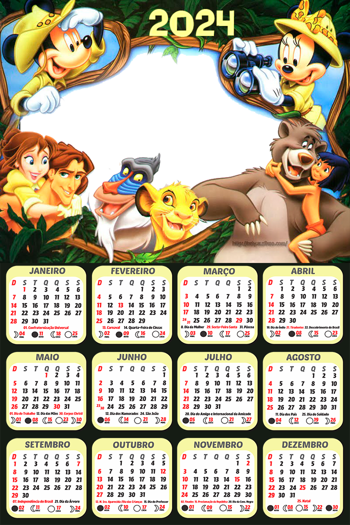 Arquivos Png Mickey e Amigos