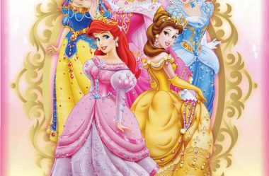 Princesas Disney – Artes de Agenda, Etiquetas e Caderno Escolar