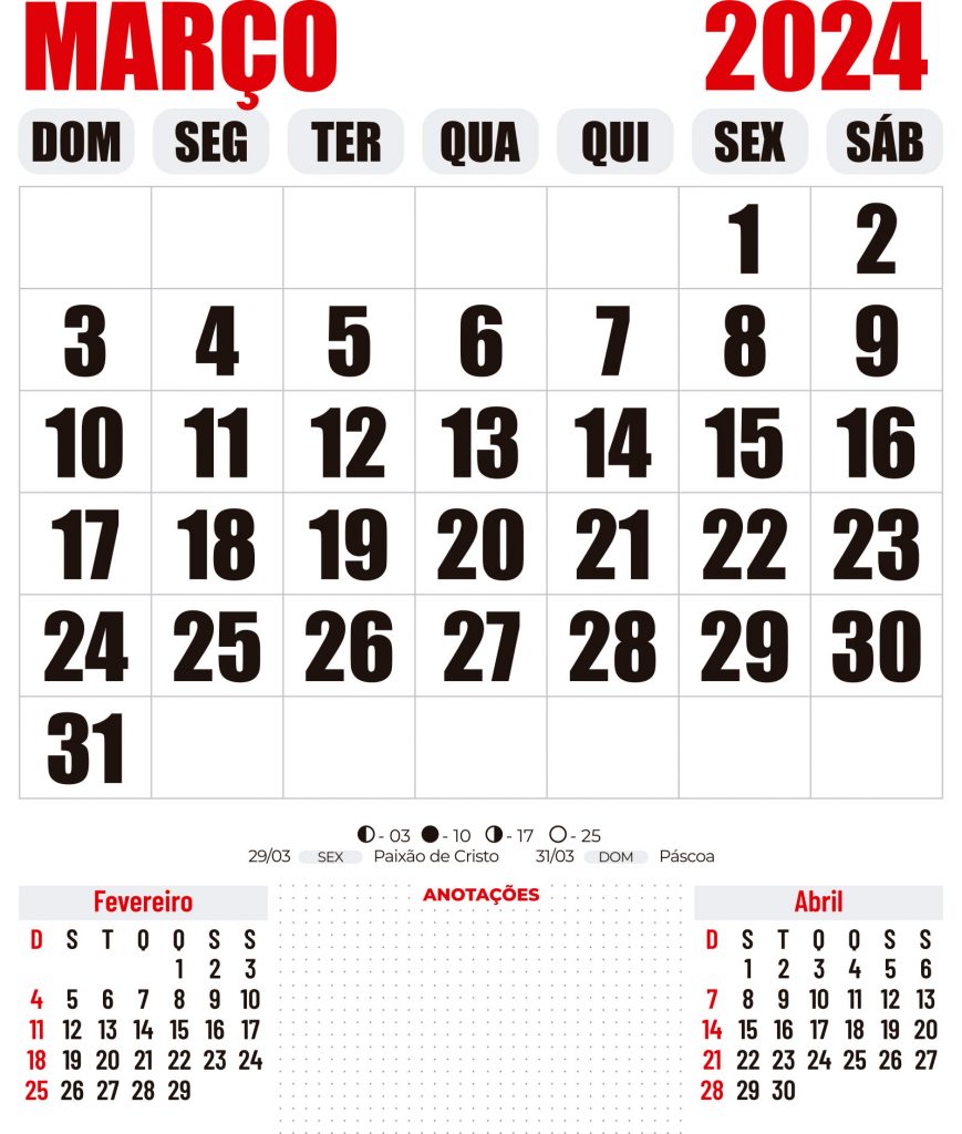 Calendario 2024